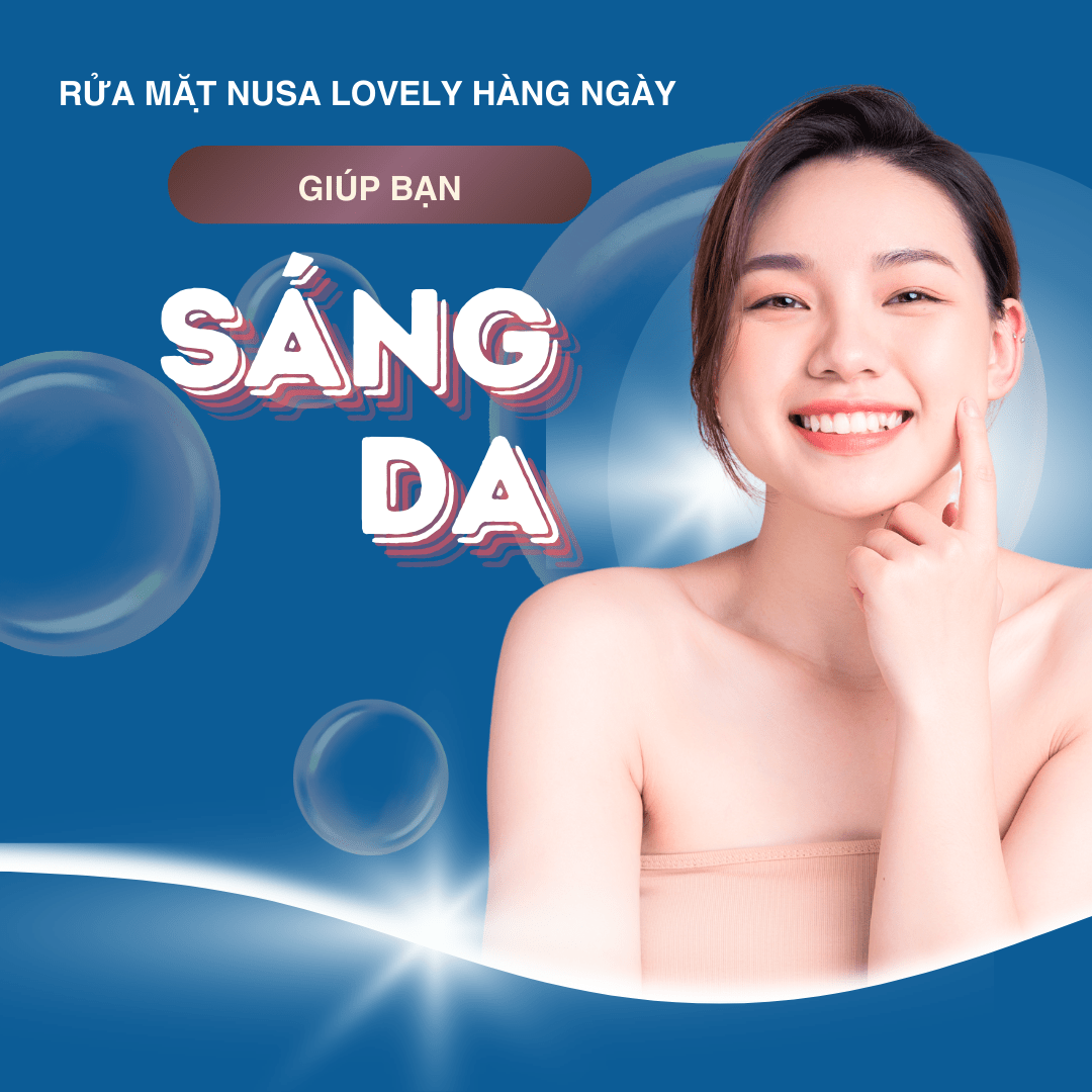 Sữa Rửa Mặt Nusa Lovely Dành Cho Cả Nam & Nữ (150ml)