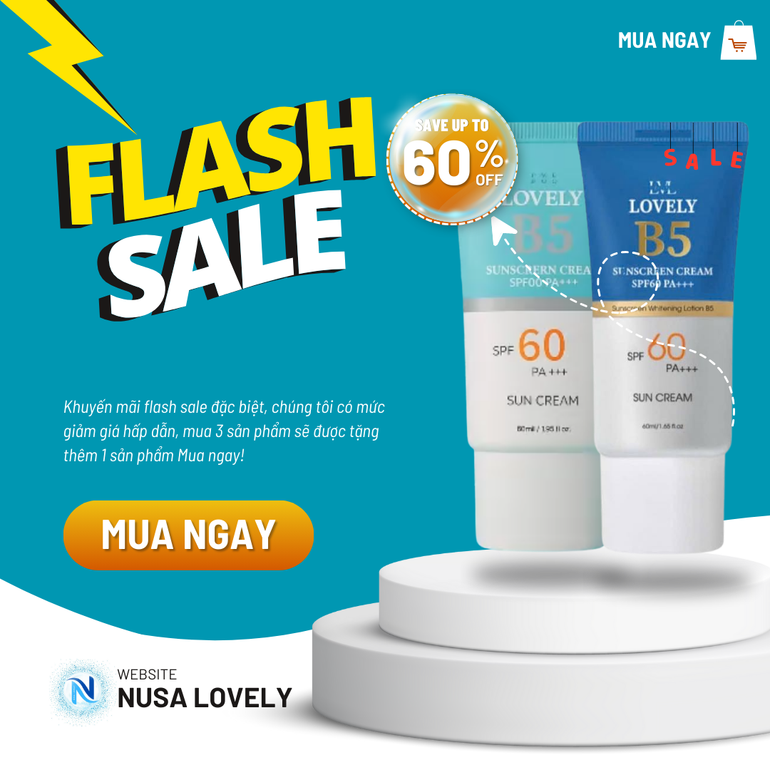 Kem Chống Nắng Phổ Rộng B5 Lovely (60ml).
