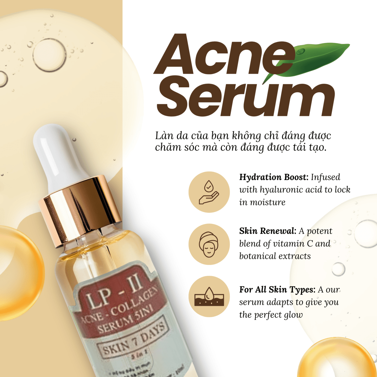 Combo Giảm Mụn Sữa Rửa Mặt Nusa Lovely 150ml + Serum 10ml - Nusa Lovely Việt Nam