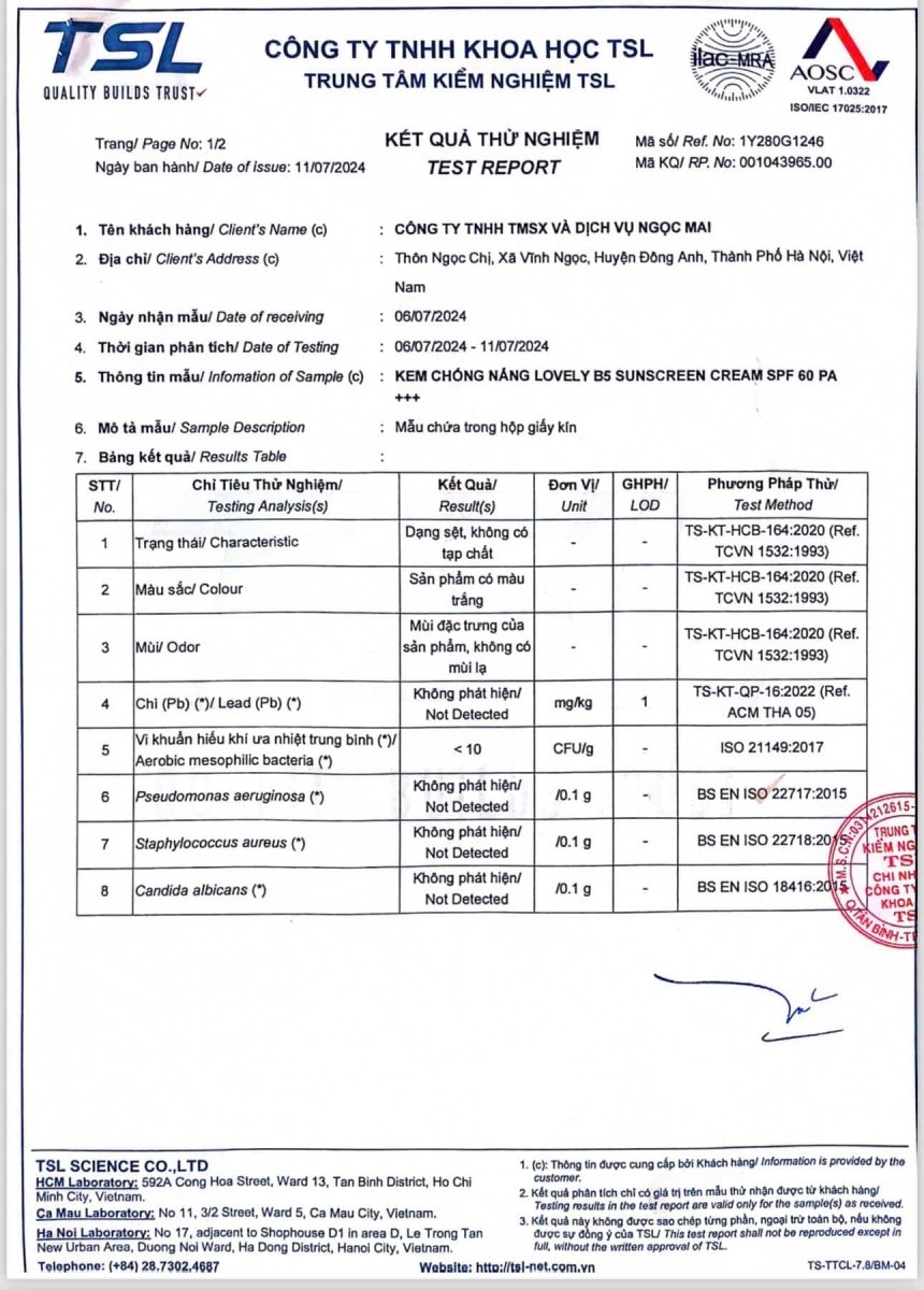 Combo Kem Chống Nắng B5 + Sữa Rửa Mặt Trị Mụn Nusa Lovely - Nusa Lovely Việt Nam